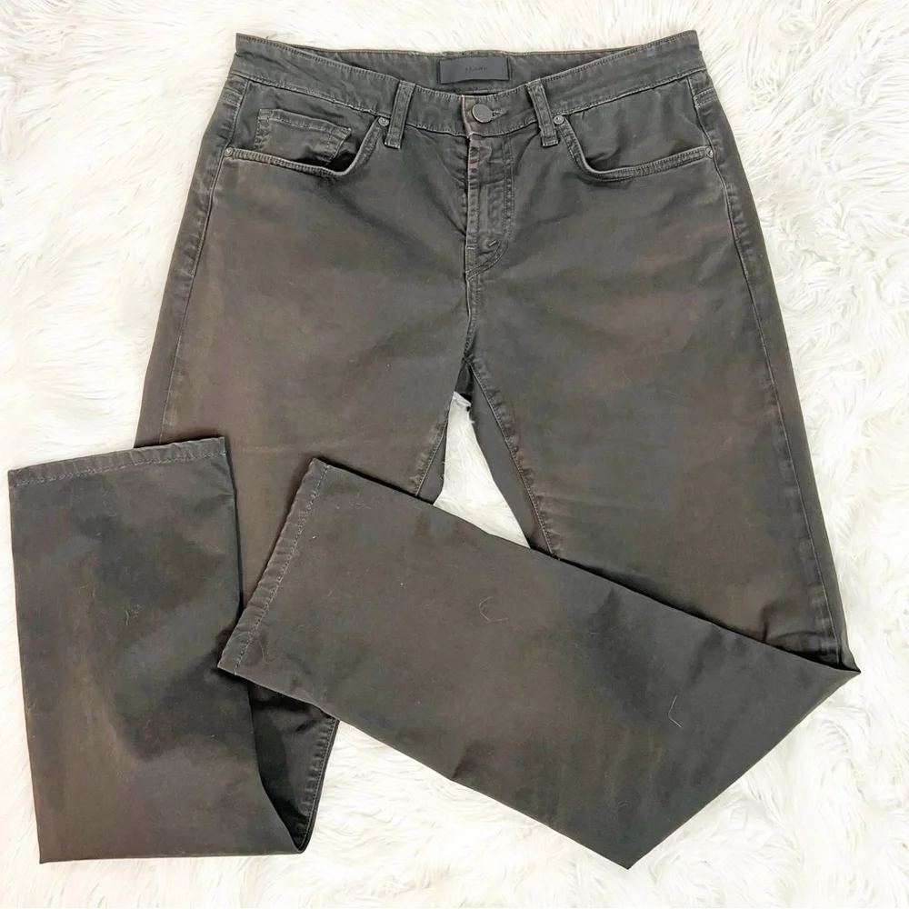 J BRAND BLACK STRAIGHT LEG KANE PANTS MENS SZ 33
